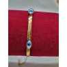 Flat Evil Eye Bracelet